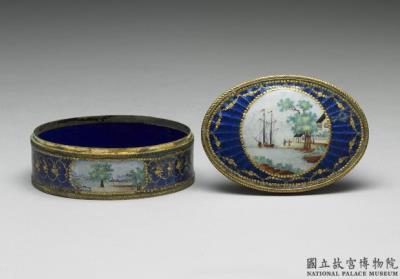 图片[3]-Copper-body painted enamel box, 18th century, Qing dynasty-China Archive